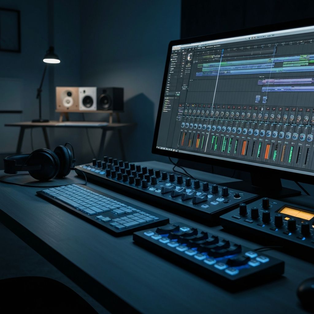 Music Production Setup