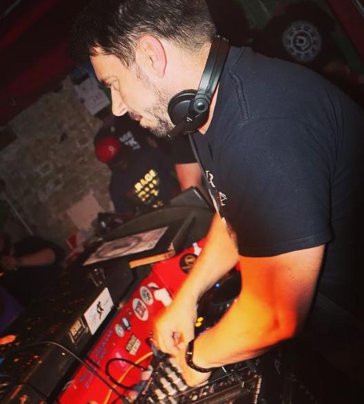 Ray Hurley in studio